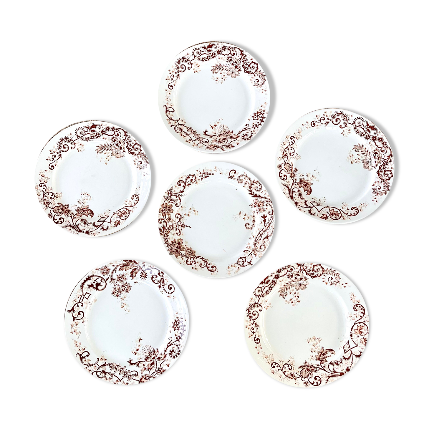 6 flat plates Iron Earth