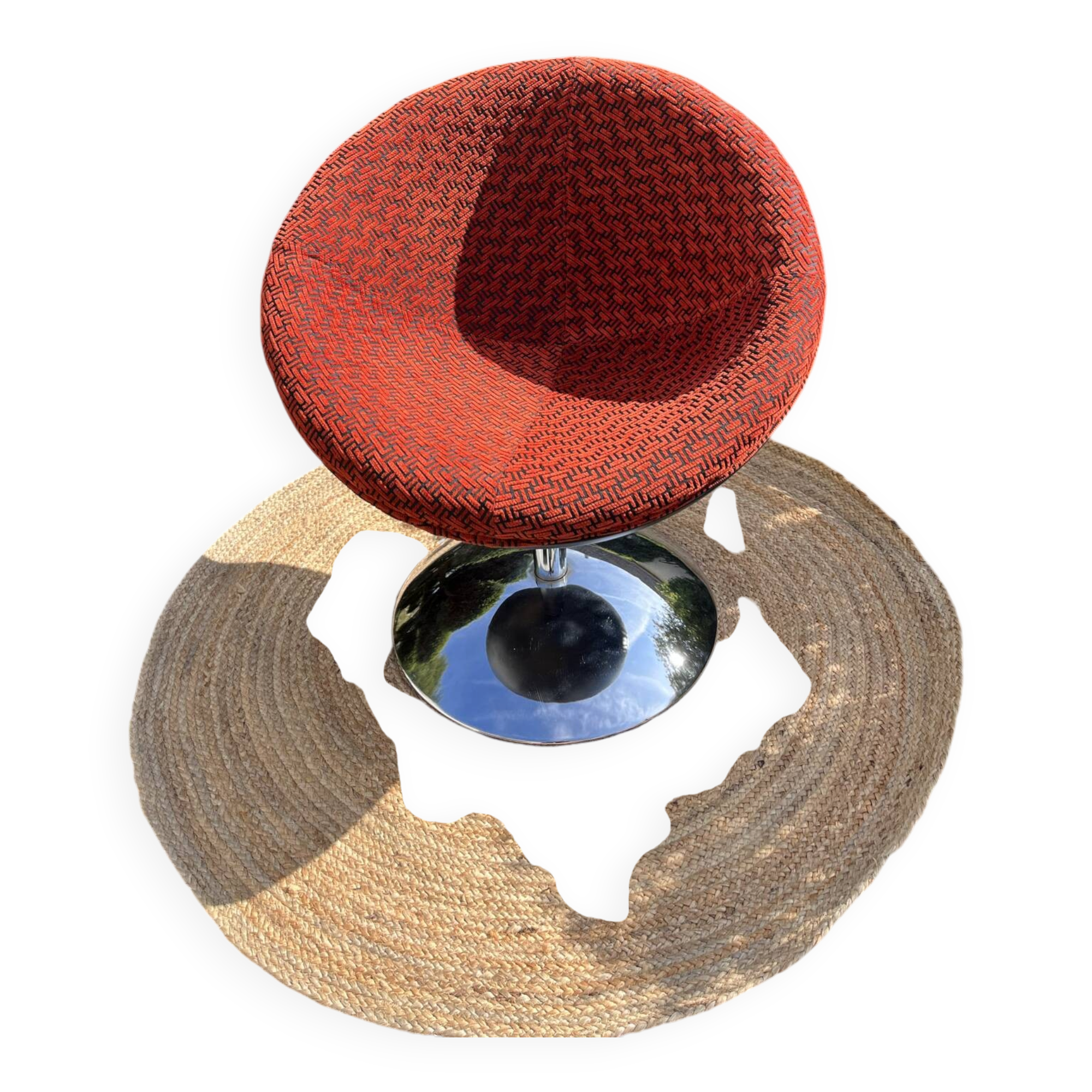 Fauteuil boule pivotant