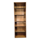 Armoire en bois peu profonde / bibliothèque / vitrine vintage