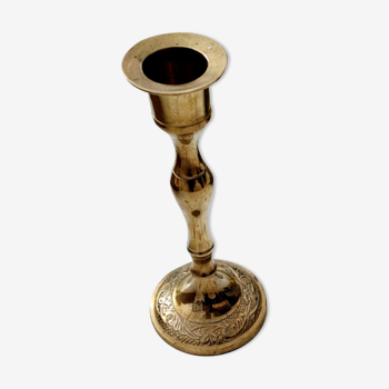 Brass candlestick candle holder