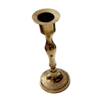 Brass candlestick candle holder