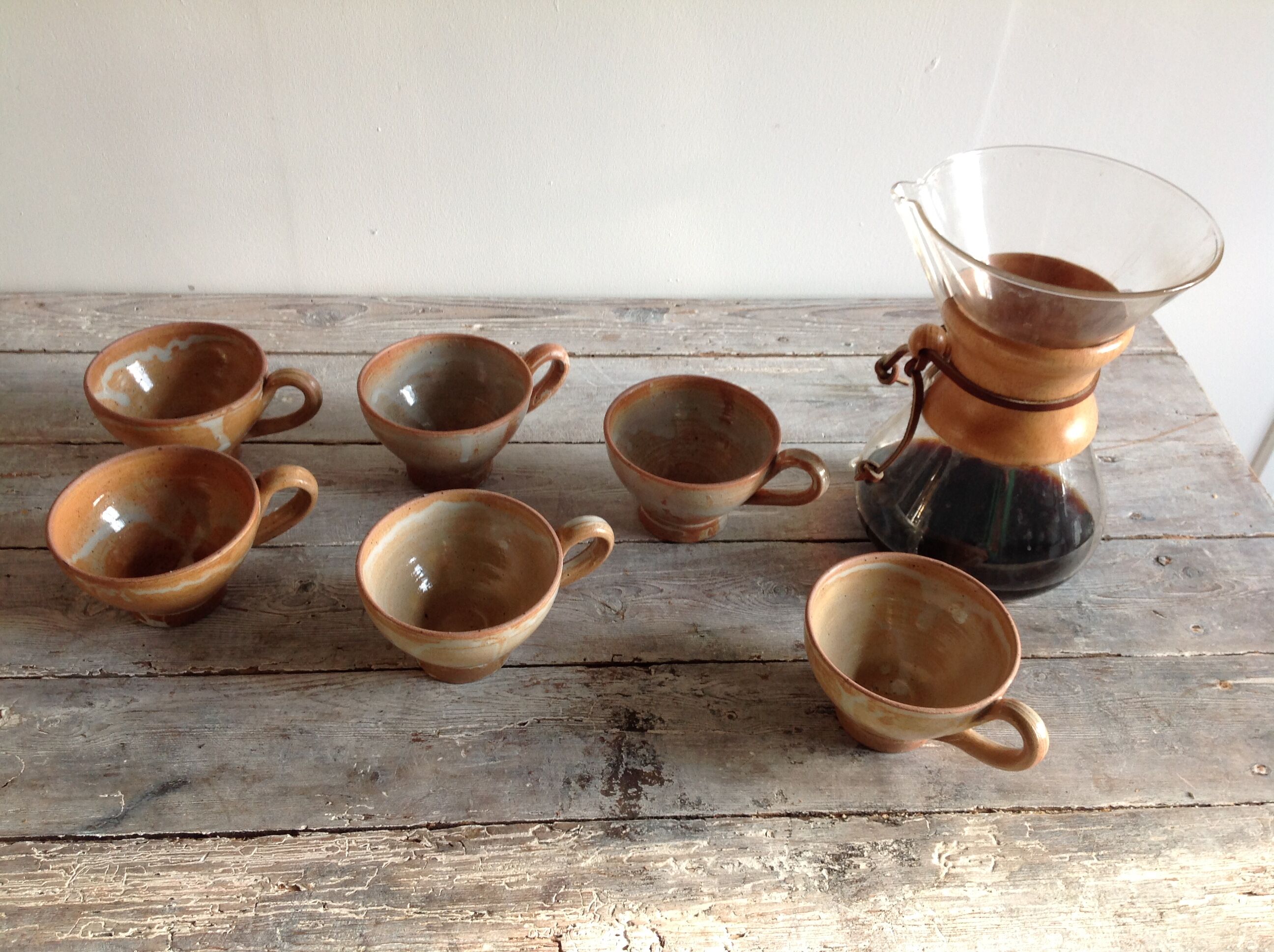 Lot of 6 cups in sandies