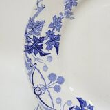 6 Petites Assiettes Plates K. G. Lunéville Modèle Lautrec Art Nouveau Décor