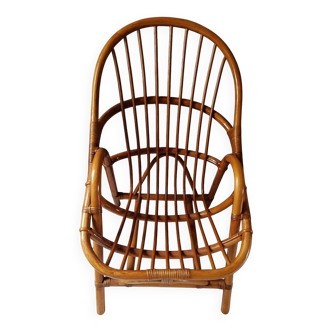 Rattan armchair
