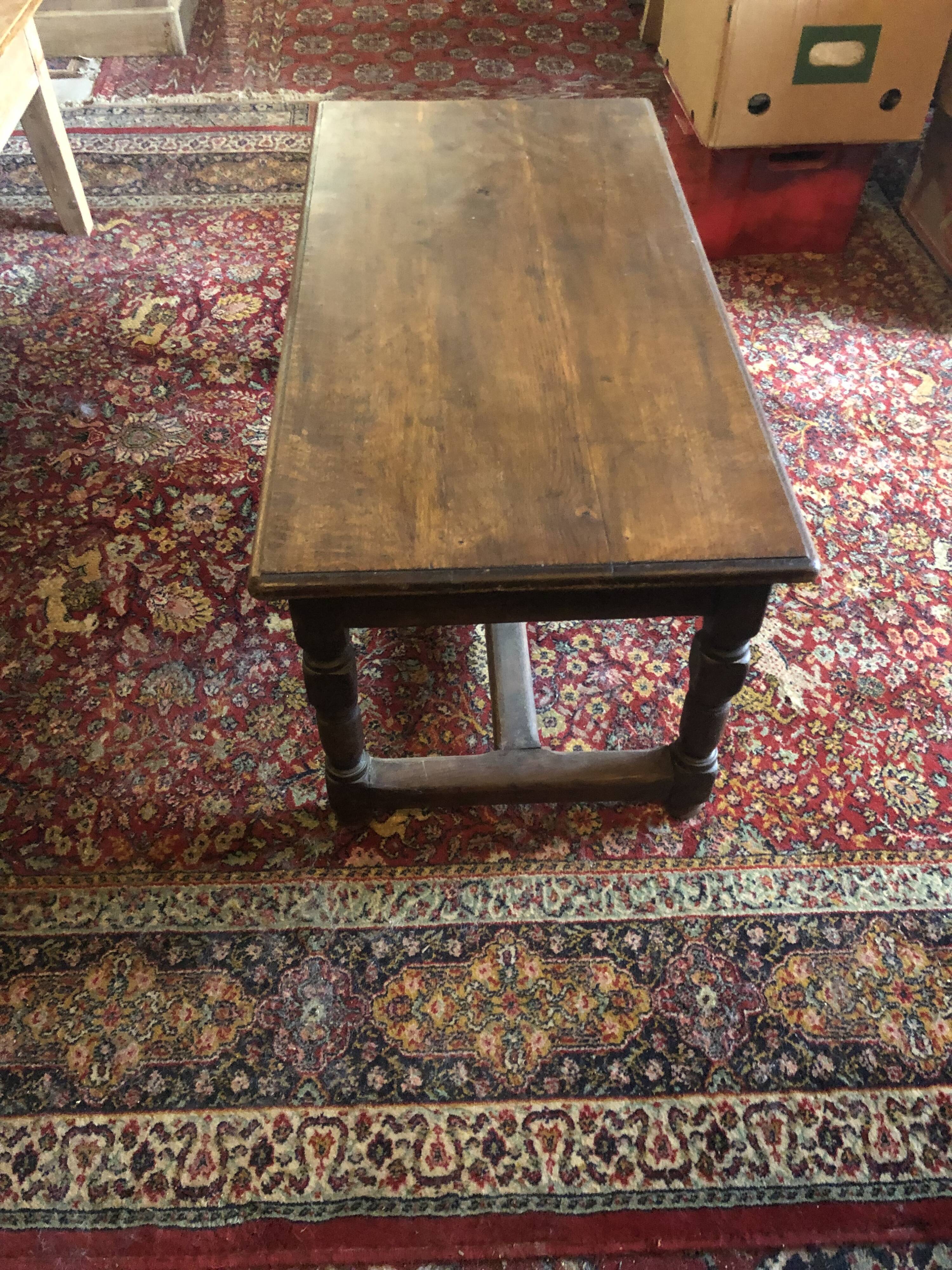 Oak coffee table