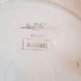 Suite of 6 plates in earthenware of Sarguemine