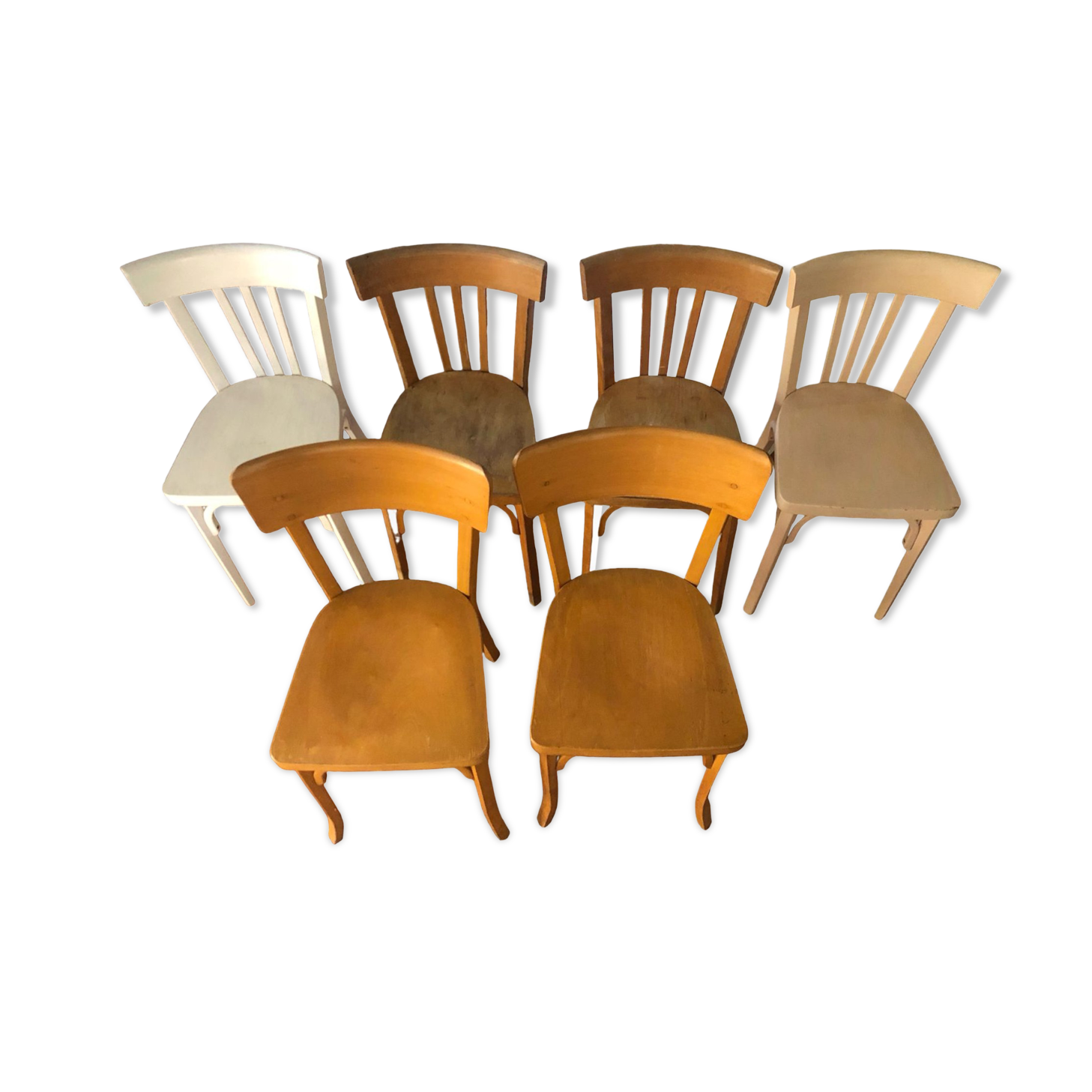 6 Baumann chairs