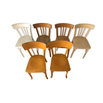 6 chaises Baumann