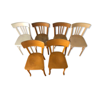 6 Baumann chairs