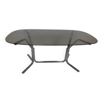 Glass steel table