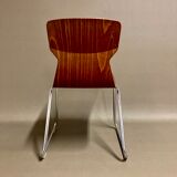 Set of 6 Pagwood chairs by Casala