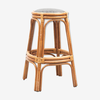 Rattan bar stool