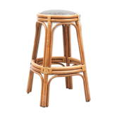 Rattan bar stool