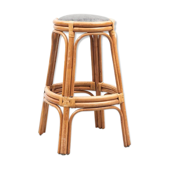 Rattan bar stool