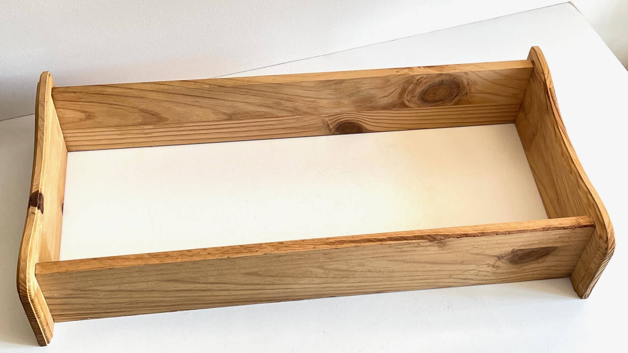 Vintage wooden shelf