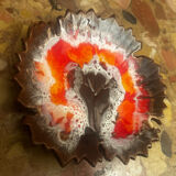 Leaf-shaped ceramic catchall from the 1960s.