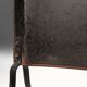 19th Century black Art Nouveau Fire Screen, Belgium
