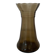 Vase en verre fumé