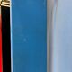 Blue, black and red Tomado vintage modular wall system - shelves - unit