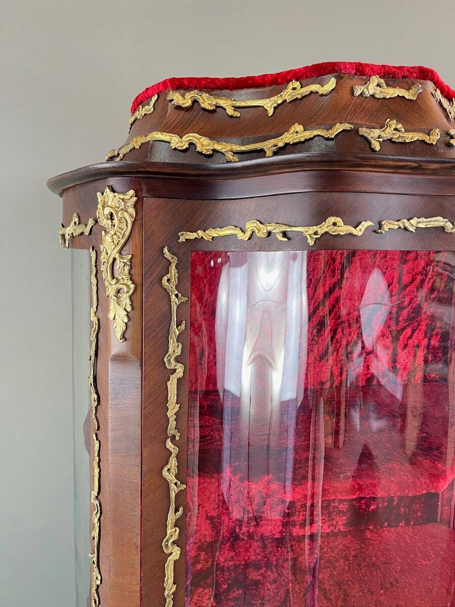 Louis XV Style Display Cabinet, 19th Century