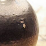 Ceramic ball lamp base signed Guérin
