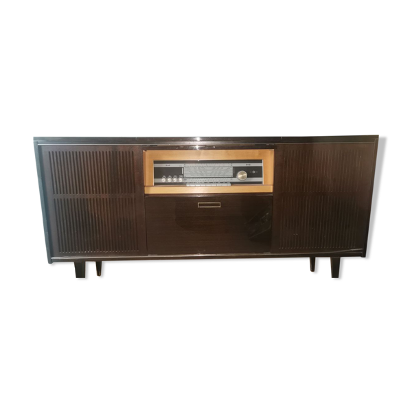Meuble radio vinyle vintage