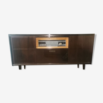 Vintage vinyl radio cabinet