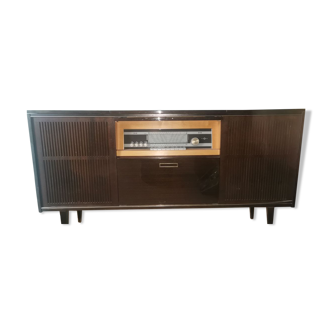 Vintage vinyl radio cabinet