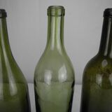 old wine bottles blown glass antique french wine bottles