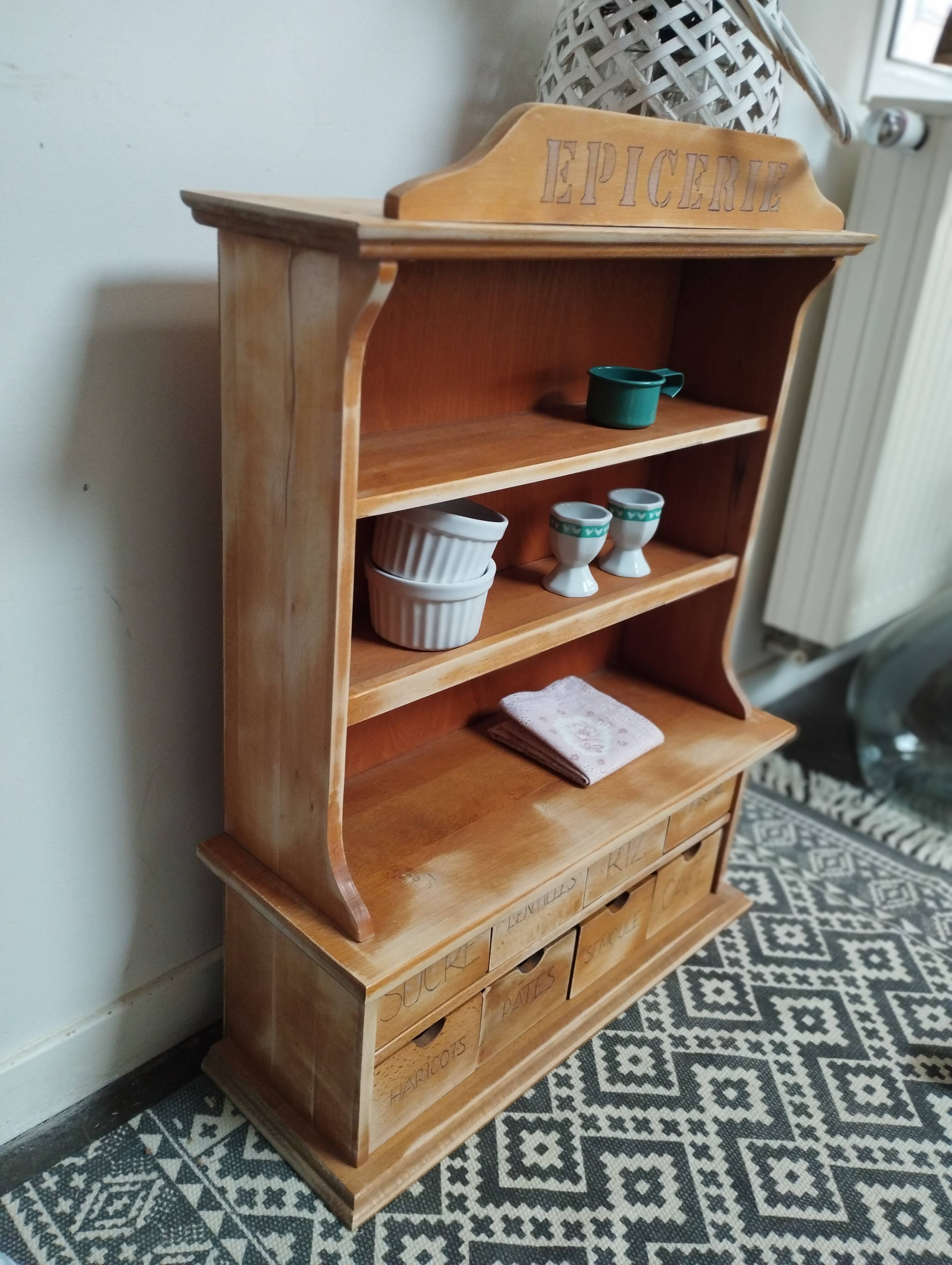 Small Old Grocery Furniture - Old Toy