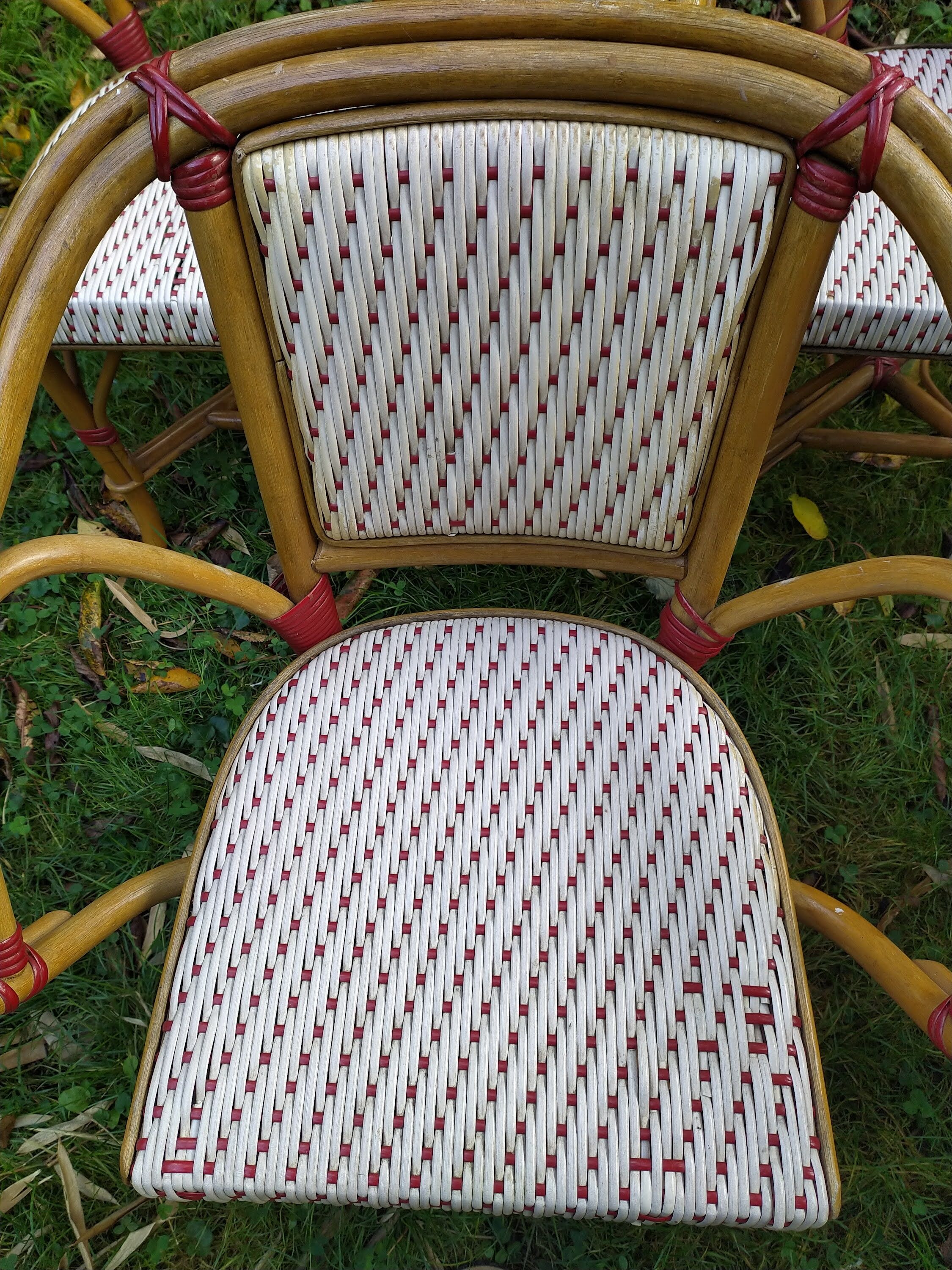 Bistro armchairs