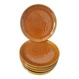 Sela Fish Barbotine Plate Set (Portugal)