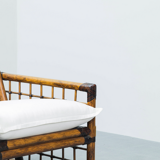 Pair of vintage bamboo armchairs - circa 1950 / 1960