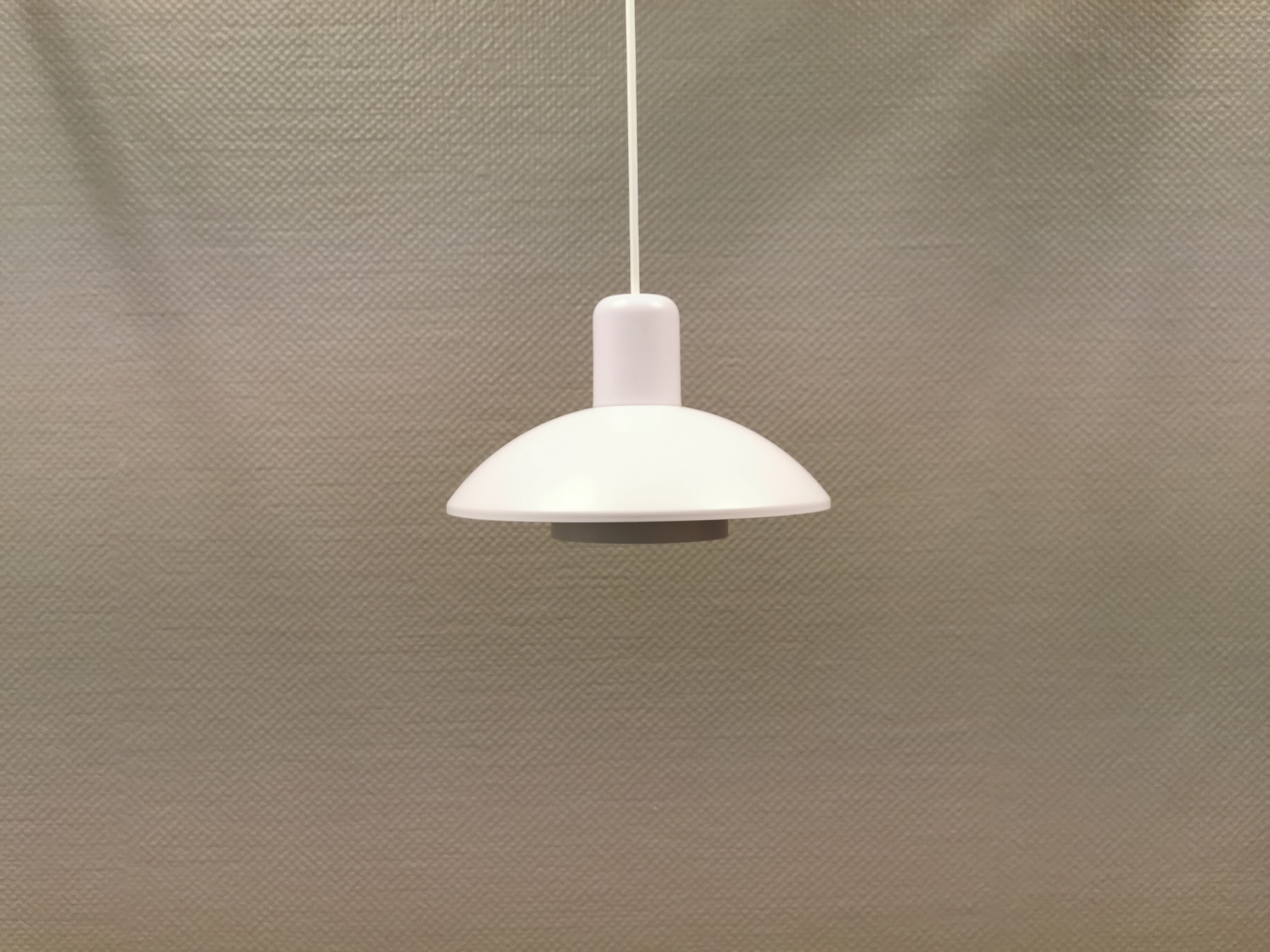 Small Danish hanging lamp, produced by ES Horn Lighting in the 1980s.