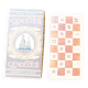 Beech wood chess board, new, with pieces in original box