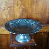 Piedouche tin cut with lily patterns - art nouveau - xxth century