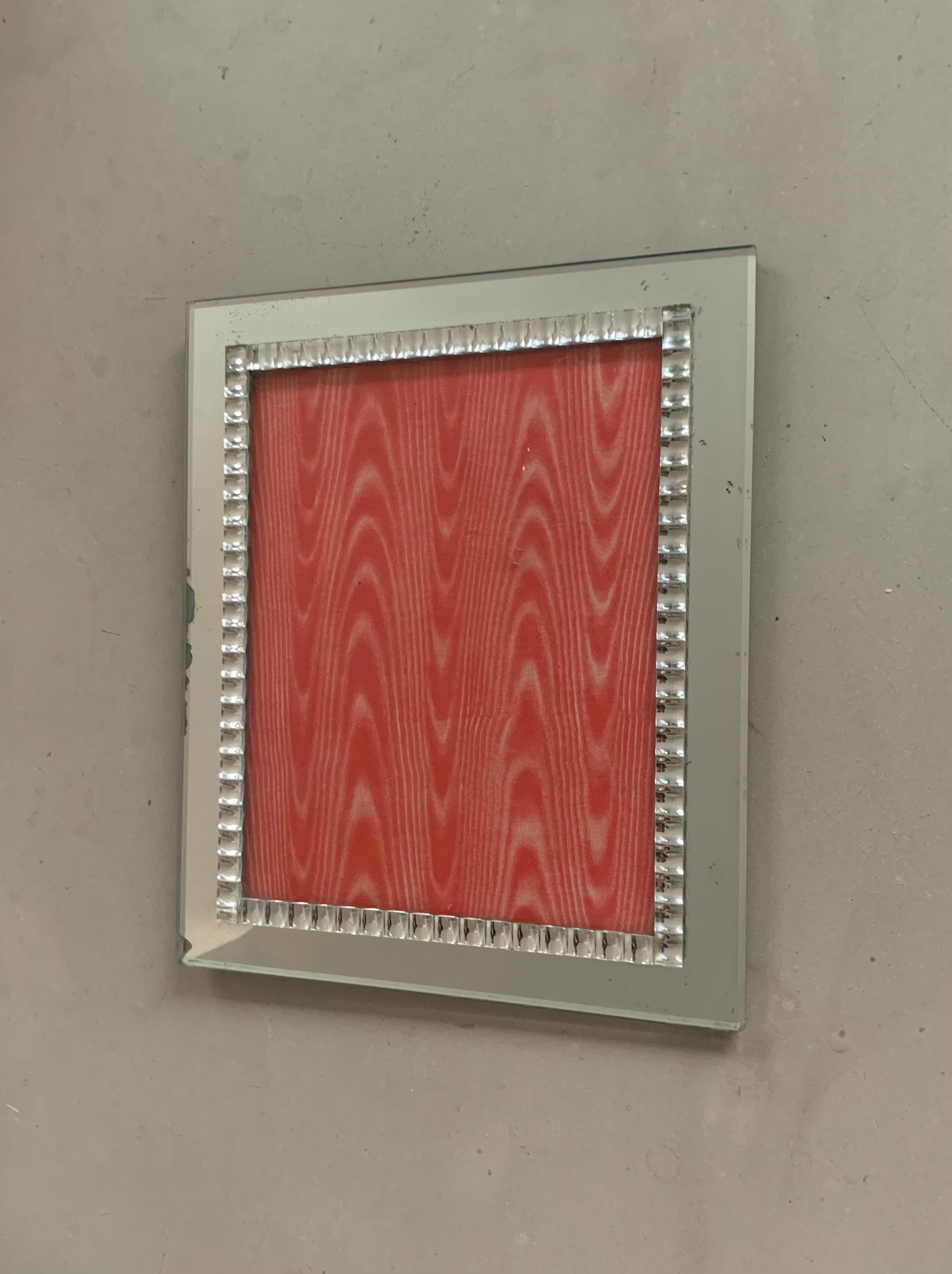 Vintage mirror frame h36cm