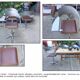 Set of 4 "Techno" armchairs by Philippe Starck for L'Oréal by MALETTI Présence Paris
