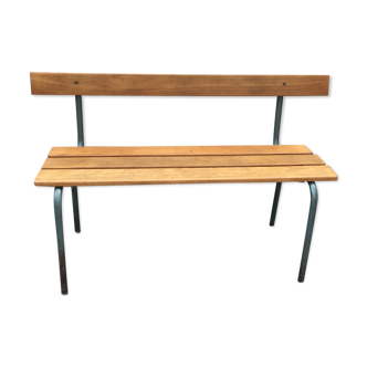 Banc d’école vintage