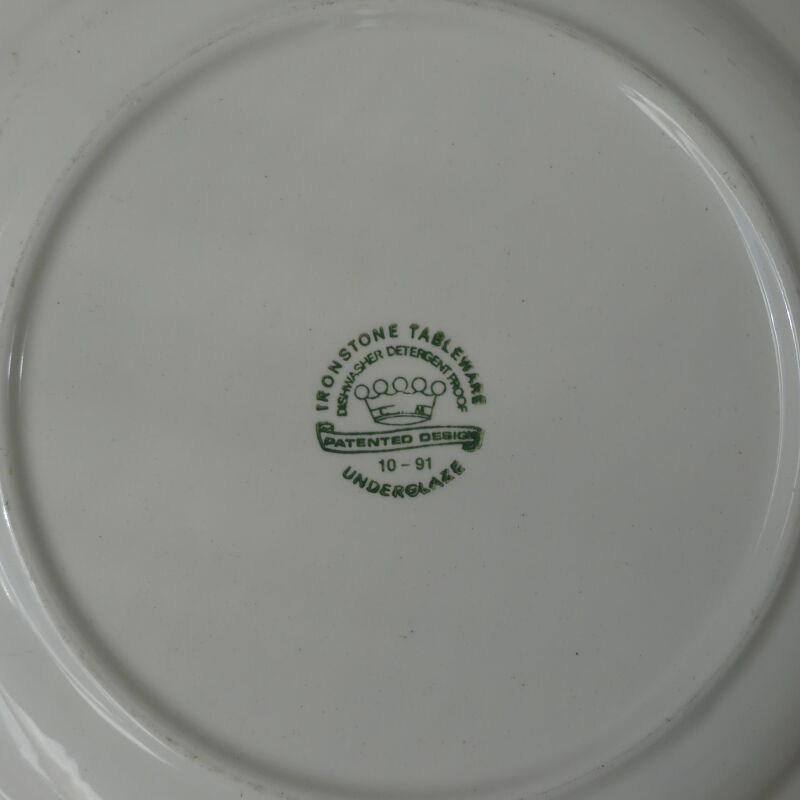 Ironstone Tablenware Presentation Plate
