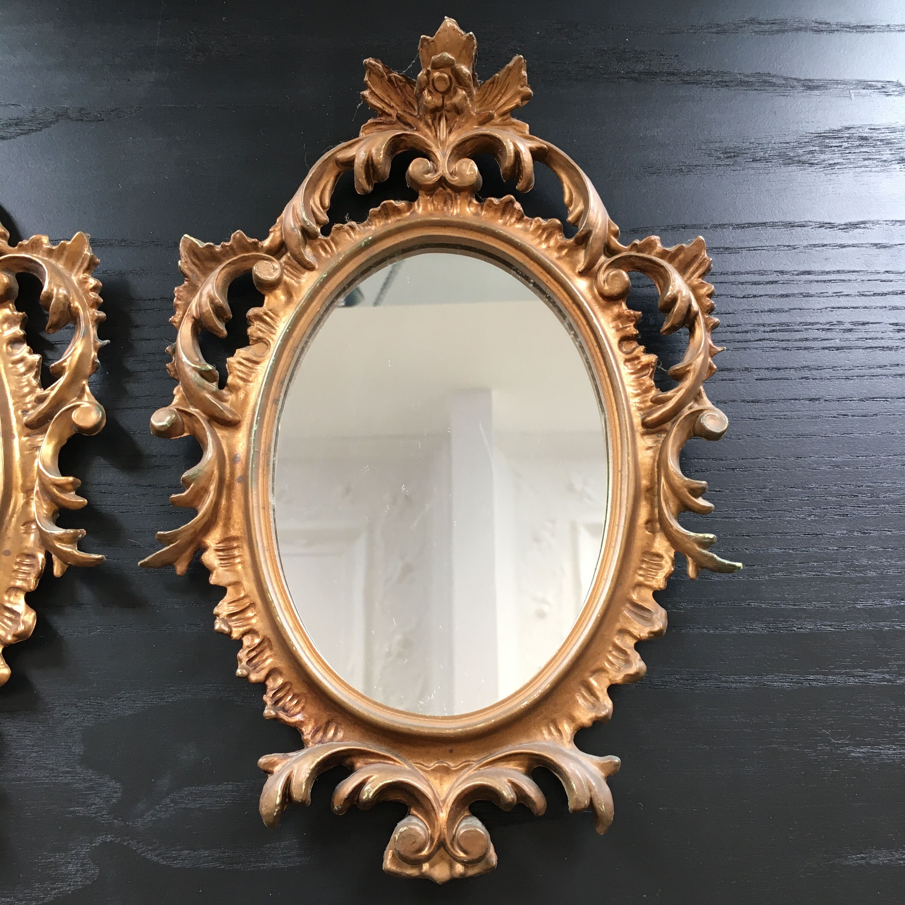 Pair of baroque mirrors