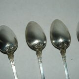 Silver metal cutlery