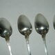 Silver metal cutlery