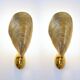 Pair of Bronze Mussel Shell Maison Jansen style Sconces -(2 pairs avail