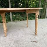 Louis Philippe 20th century extendable round dining table with shutters, renovated 230cm