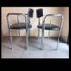 Set 2 mid century dining chairs