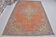 Orange Anatolian Vintage Turkish Rug sku 734
