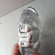 Ancient ashtray, cut crystal, St Louis