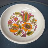 Two vintage plates Boch model Bali