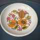 Two vintage plates Boch model Bali
